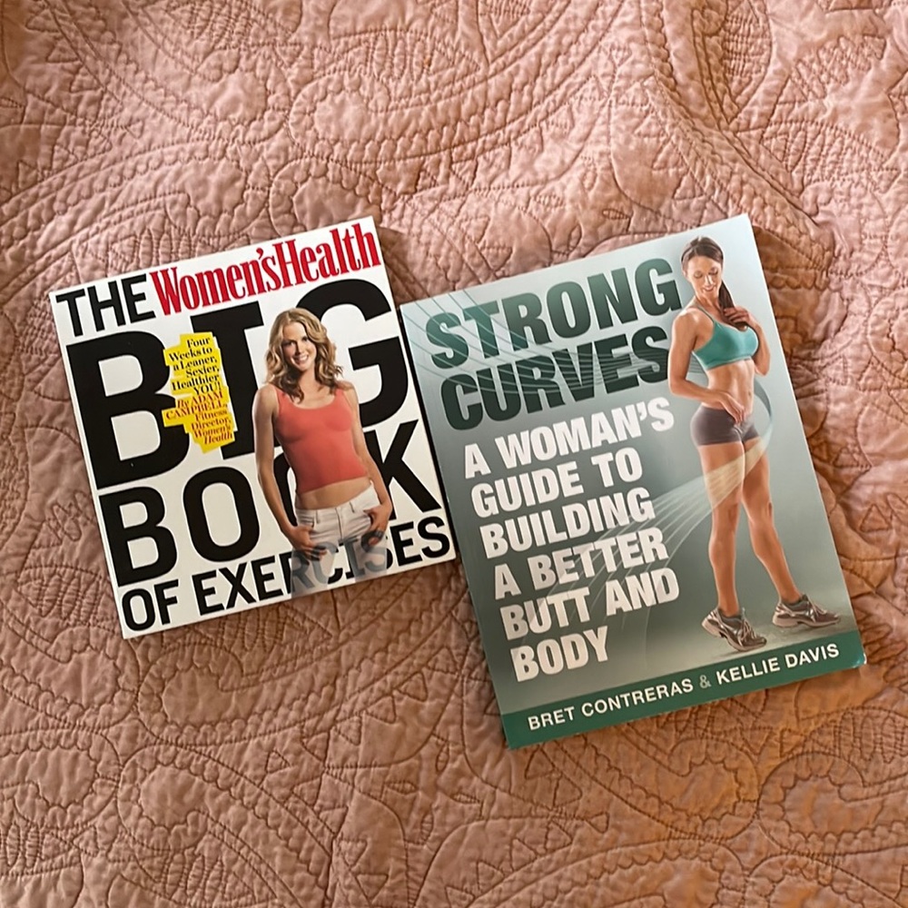 Set of 2 Women’s Fitness Books